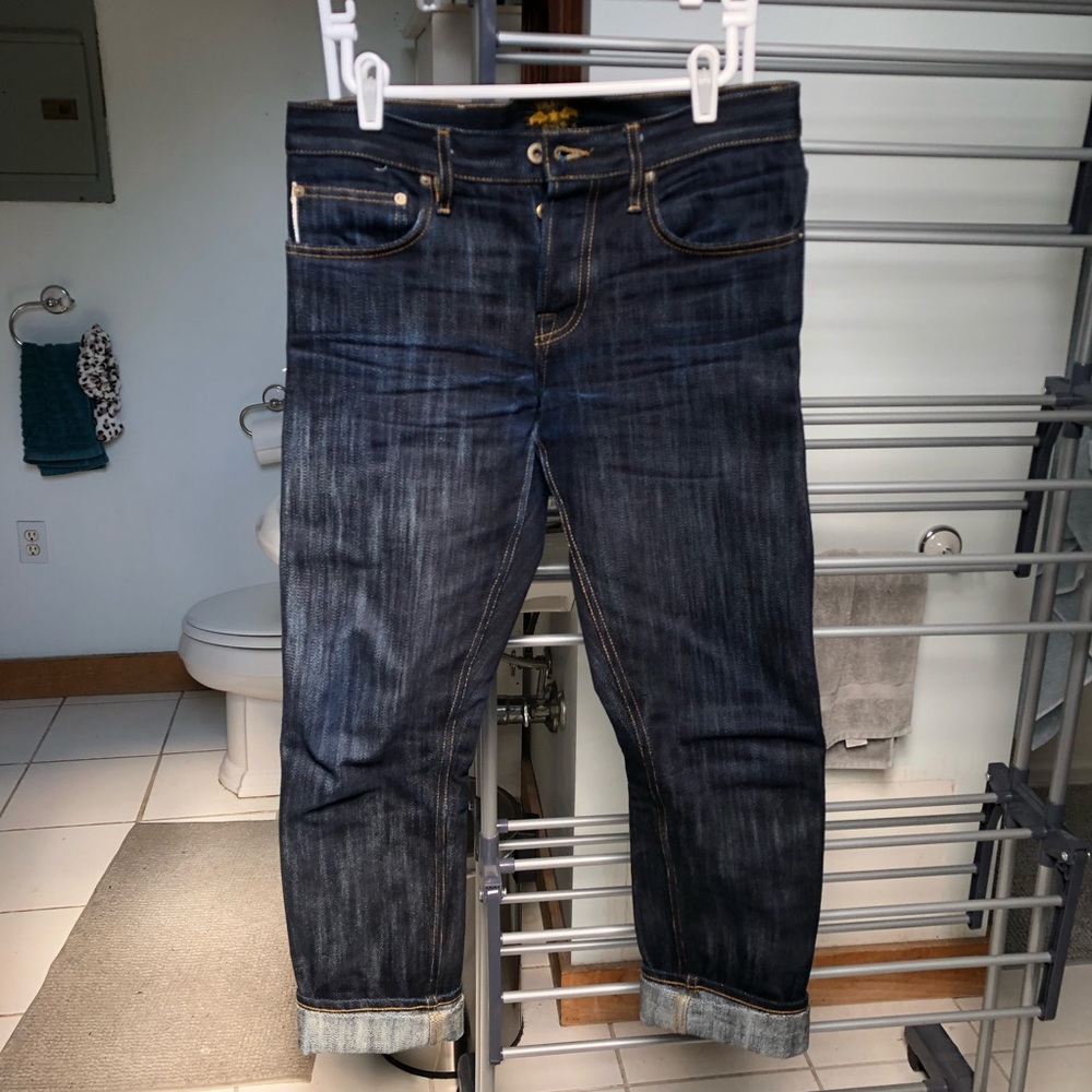 Bravestar Selvage Slim Straight Jeans